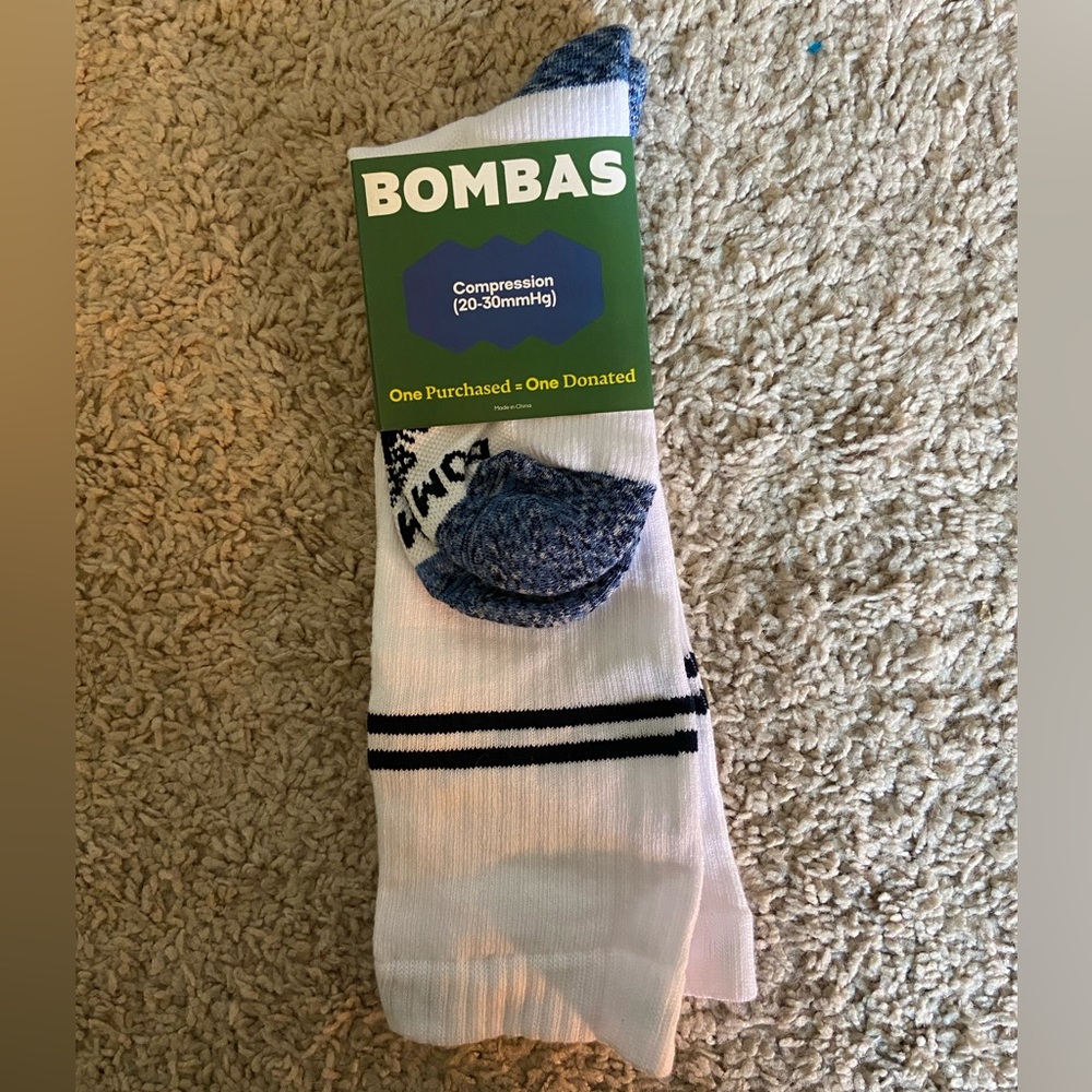 Bombas Strong compression socks (20-30 mmHg)